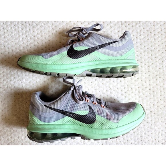 Nike Air MAX DYNASTY 2 Womens Running Sneakers Gray Mint Green 852445-005, 8 EUC - Picture 3 of 9